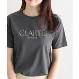 A/チャコール×シルバー箔 | 選べるロゴTシャツ ロゴ ロゴT | Pierrot