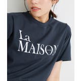 D/ネイビー×オフホワイト | 選べるロゴTシャツ ロゴ ロゴT | Pierrot