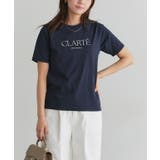 A/ネイビー×オフホワイト | 選べるロゴTシャツ ロゴ ロゴT | Pierrot