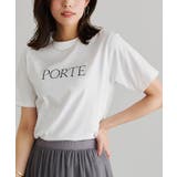 C/オフホワイト×ブラック | 選べるロゴTシャツ ロゴ ロゴT | Pierrot