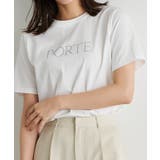C/オフホワイト×グリッター | 選べるロゴTシャツ ロゴ ロゴT | Pierrot