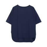 ネイビー | 接触冷感パフスリーブTシャツ Tシャツ カットソー | Pierrot