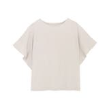 グレージュ | 接触冷感フレアスリーブTシャツ Tシャツ カットソー | Pierrot