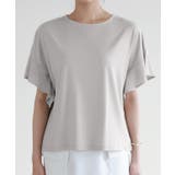 接触冷感フレアスリーブTシャツ Tシャツ カットソー | Pierrot | 詳細画像9 