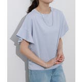 接触冷感フレアスリーブTシャツ Tシャツ カットソー | Pierrot | 詳細画像24 
