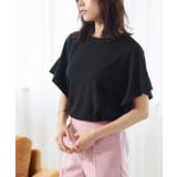 接触冷感フレアスリーブTシャツ Tシャツ カットソー | Pierrot | 詳細画像25 