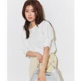 オフホワイト | 接触冷感パフスリーブTシャツ Tシャツ カットソー | Pierrot