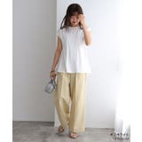 接触冷感フレンチスリーブAラインTシャツ Tシャツ カットソー | Pierrot | 詳細画像33 