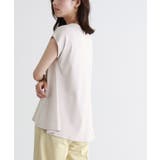 接触冷感フレンチスリーブAラインTシャツ Tシャツ カットソー | Pierrot | 詳細画像20 