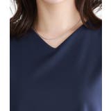 接触冷感フレンチスリーブカットソー Tシャツ カットソー | Pierrot | 詳細画像7 