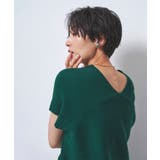 綿混Vネックフレンチニット ニット フレンチスリーブ | Pierrot | 詳細画像21