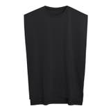 ブラック | ショルダータックTシャツ Tシャツ カットソー | Pierrot