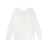 オフホワイト | 2wayテレコリブカットソーカーディガン カーディガン オールシーズン | Pierrot