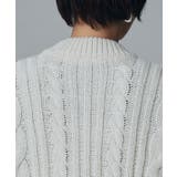 [RASW]ウール混ケーブルジップカーディガン カーディガン ジップ | Pierrot | 詳細画像5 