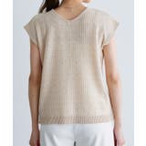 2way柄編みニット ニット フレンチ袖 | Pierrot | 詳細画像9 