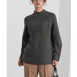 ハイネックボタンスリーブチュニックニット ニット ハイネック | Pierrot | 詳細画像6 