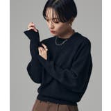 スウェットライクボリュームスリーブニット ニット スウェットライク | Pierrot | 詳細画像23 