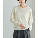 アイボリー | [RASW] カシミヤ100％クルーネックニット RASW | Pierrot