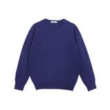 ロイヤルブルー | [RASW] カシミヤ100％クルーネックニット RASW | Pierrot