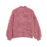 ピンク | シャギーボリュームスリーブニット ニット シャギー | Pierrot