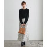 【袖くしゅ 指穴袖】ネック 袖が選べるデザインカットソー | Pierrot | 詳細画像13 