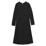 ブラック | ドルマンスリーブフレアワンピース ワンピース ドルマン | Pierrot