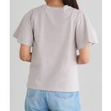 フレアスリーブロゴTシャツ Tシャツ ロゴ | Pierrot | 詳細画像10