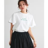 フレアスリーブロゴTシャツ Tシャツ ロゴ | Pierrot | 詳細画像27