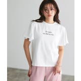 フレアスリーブロゴTシャツ Tシャツ ロゴ | Pierrot | 詳細画像19