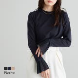 袖プリーツニット ニット 袖プリーツ | Pierrot | 詳細画像1 