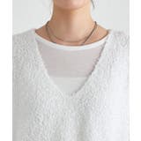 NHK「あさイチ」紹介 リボンヤーンニットベスト ベスト | Pierrot | 詳細画像4