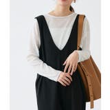 オフホワイト | シアーロングスリーブTシャツ ロンT 春服 | Pierrot