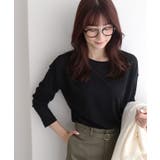 ブラック | シアーロングスリーブTシャツ ロンT 春服 | Pierrot