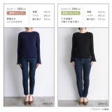 シアーフレアスリーブリブニット リブニット シアー | Pierrot | 詳細画像11 