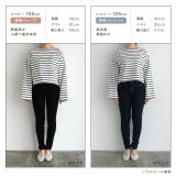 綿100%ボーダークロップドロンT ロンT クロップド丈 | Pierrot | 詳細画像9 