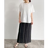 [RASW]コーマコットンオーバーTシャツ Tシャツ コットン | Pierrot | 詳細画像28 