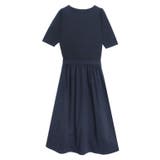 ネイビー×ネイビー | パール付きドッキングワンピース ワンピース パール | Pierrot