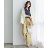 ネイビー | 選べるネック5分袖テレコリブカットソー カットソー リブ | Pierrot