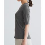 選べるネック5分袖テレコリブカットソー カットソー リブ | Pierrot | 詳細画像10