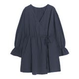 ネイビー | 2wayカシュクールトッパーチュニック ラッシュガード 水着 | Pierrot