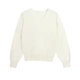 アイボリー | 洗えるふんわりカシミヤタッチニット カシミヤタッチ ニット | Pierrot