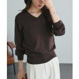 ブラウン | 洗えるふんわりカシミヤタッチニット カシミヤタッチ ニット | Pierrot