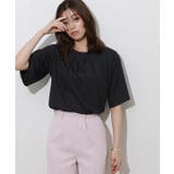 接触冷感セミフレアスリーブTシャツ Ｔシャツ セミフレア袖 | Pierrot | 詳細画像21 
