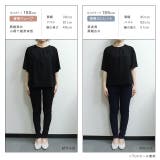 接触冷感セミフレアスリーブTシャツ Ｔシャツ セミフレア袖 | Pierrot | 詳細画像12 