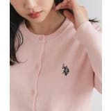 ベビーピンク×ネイビー | 【U S POLO | Pierrot