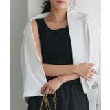 ブラック | 選べるカップ付きインナー キャミソール タンクトップ | Pierrot