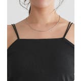 選べるカップ付きインナー キャミソール タンクトップ | Pierrot | 詳細画像5 