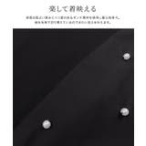 袖パールデザイントップス カットソー ポンチ素材 | Pierrot | 詳細画像2 