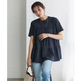イージーケアティアードTシャツ Tシャツ ティアードデザイン | Pierrot | 詳細画像27 