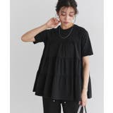 イージーケアティアードTシャツ Tシャツ ティアードデザイン | Pierrot | 詳細画像30 